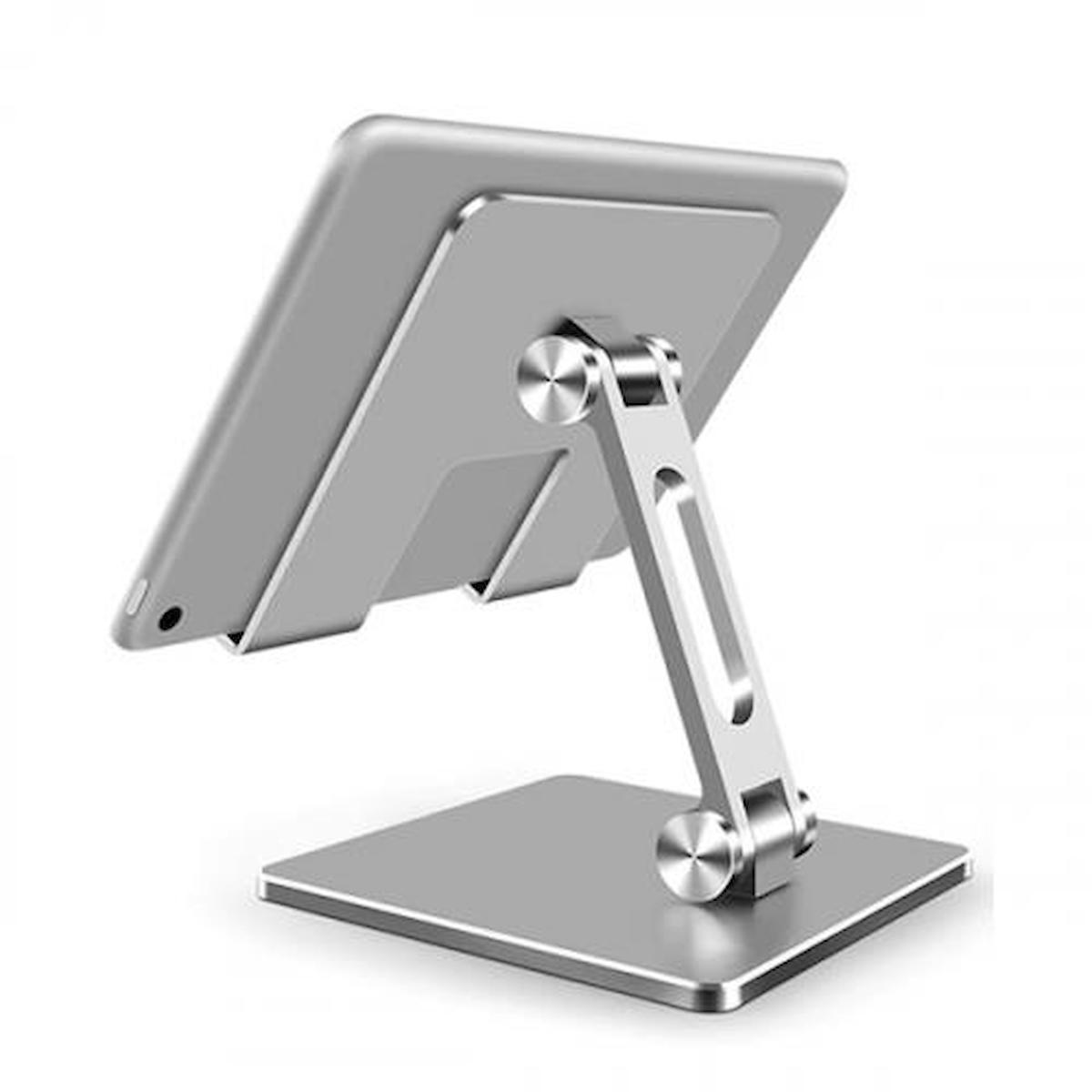 Coofbe Ayarlanabilir Masa Tablet Standı Gri