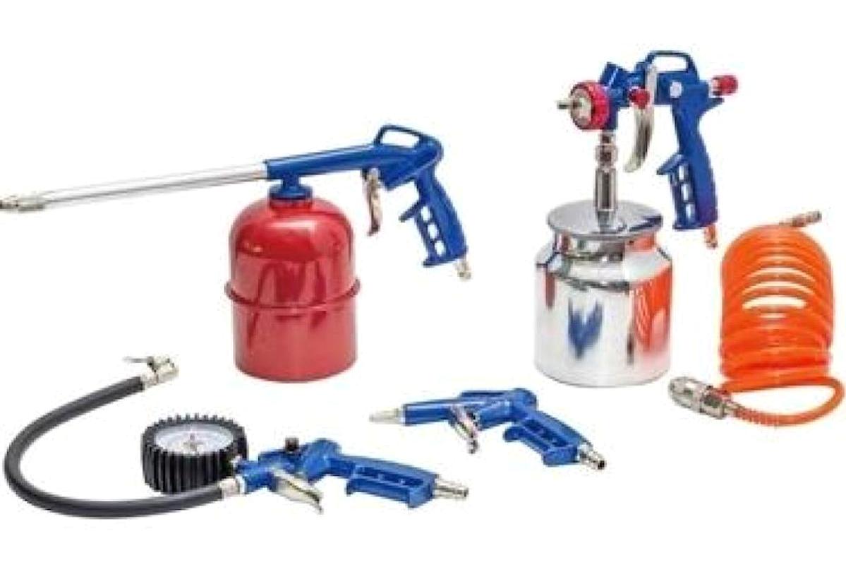 Junıor 1000 ml Kapasiteli 1.7 mm Alttan Depolu Aküsüz Havalı Boya Tabancası