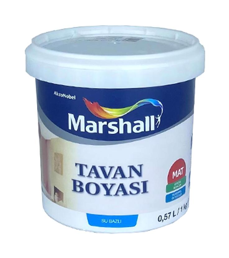Marshall Su Bazlı Mat İç Cephe Boyası 1 kg Beyaz