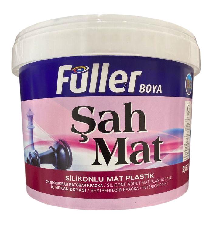 Füller Şahmat Silikonlu Mat İç Cephe Boyası 2.5 lt Siyah
