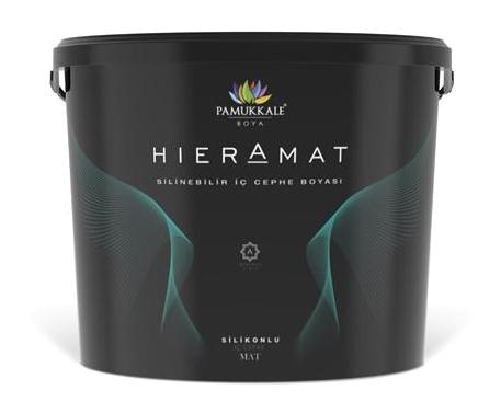 Pamukkale HieraMat Silikonlu Mat İç Cephe Boyası 7.5 lt Beyaz Menekşe
