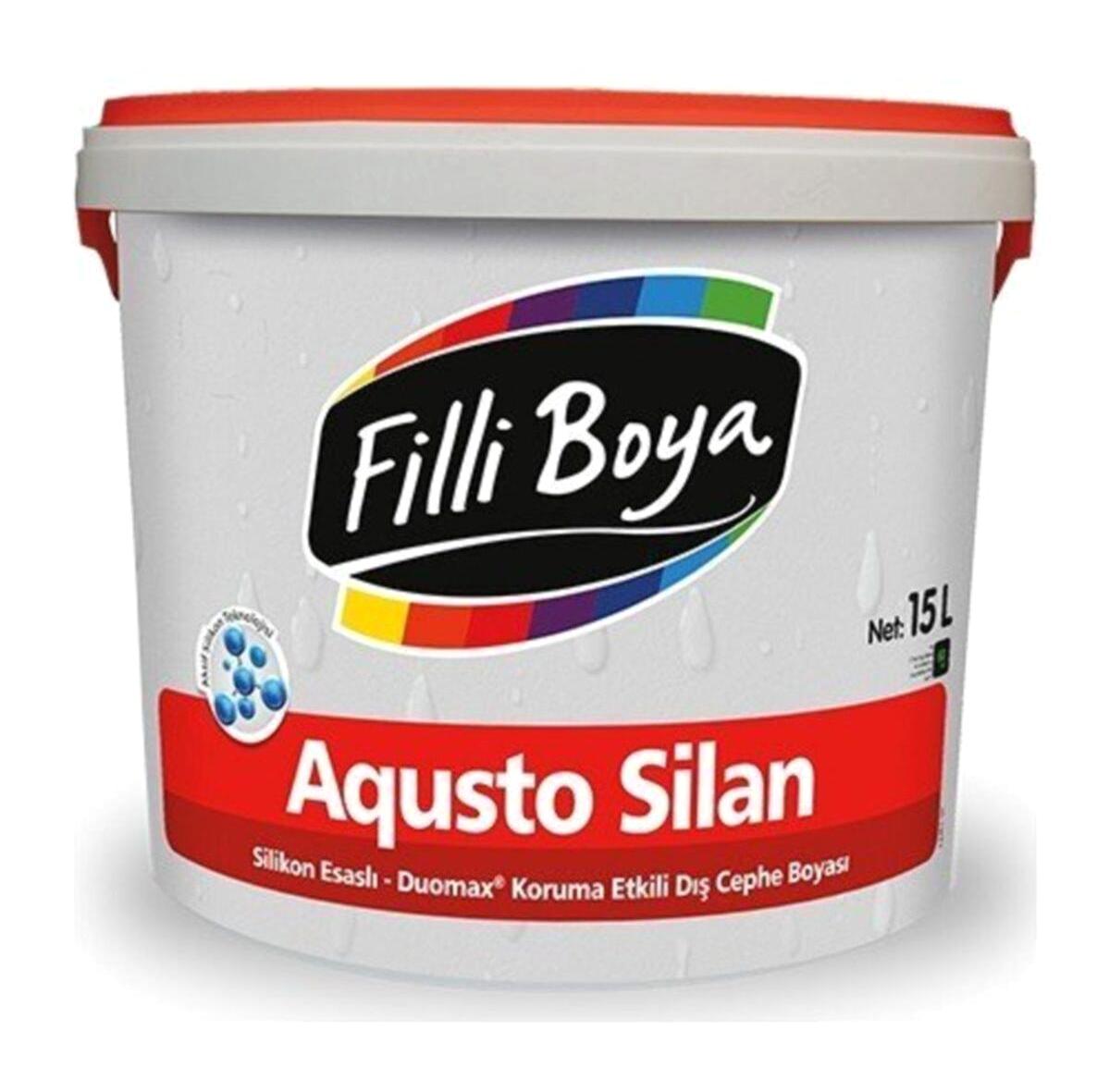 Filli Boya Aqusto Silan Silikonlu Soft Mat İç Cephe Boyası 15 lt