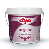 Dyo Beşyıldız Plastik Mat İç Cephe Boyası 10 kg Şirin Pembe