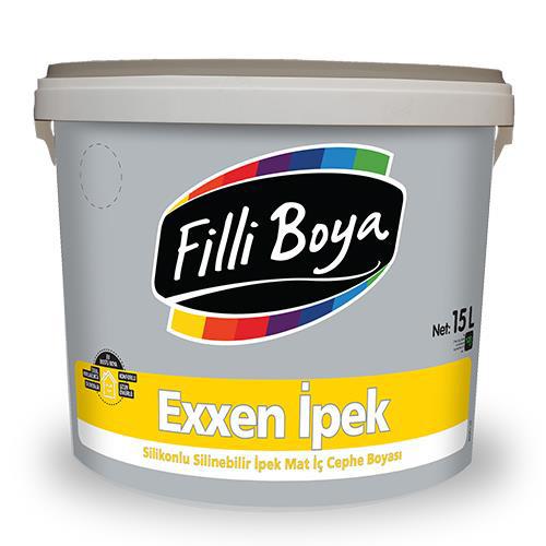 Filli Boya Exxen İpek Silikonlu Mat İç Cephe Boyası 15 lt Mercan