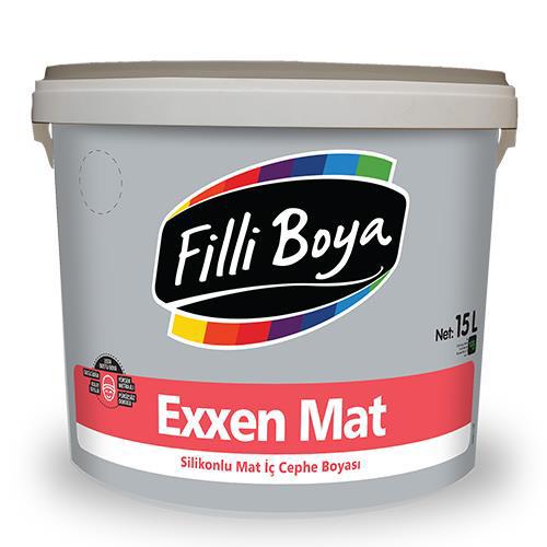 Filli Boya Exxen Mat Silikonlu Mat İç Cephe Boyası 15 lt