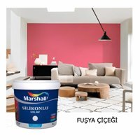 Marshall Silikonlu Soft Mat İç Cephe Boyası 2.5 lt Fuşya Çiçeği