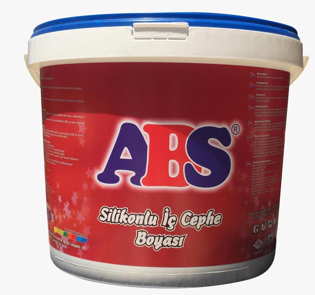 Abs Silikonlu Mat İç Cephe Boyası 15 lt Marjinal Gri