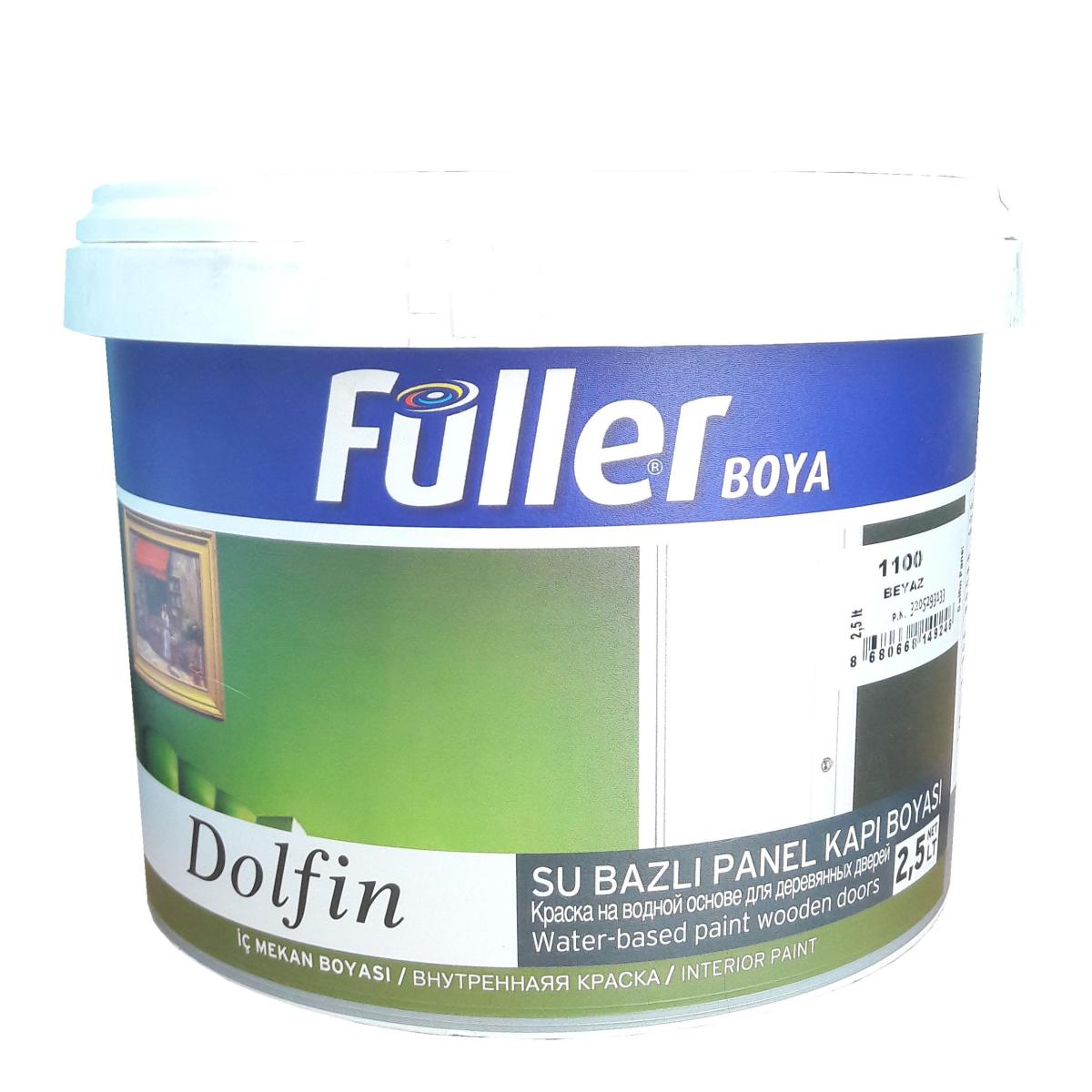 Füller Dolfin Su Bazlı Mat İç Cephe Boyası 2.5 lt Beyaz