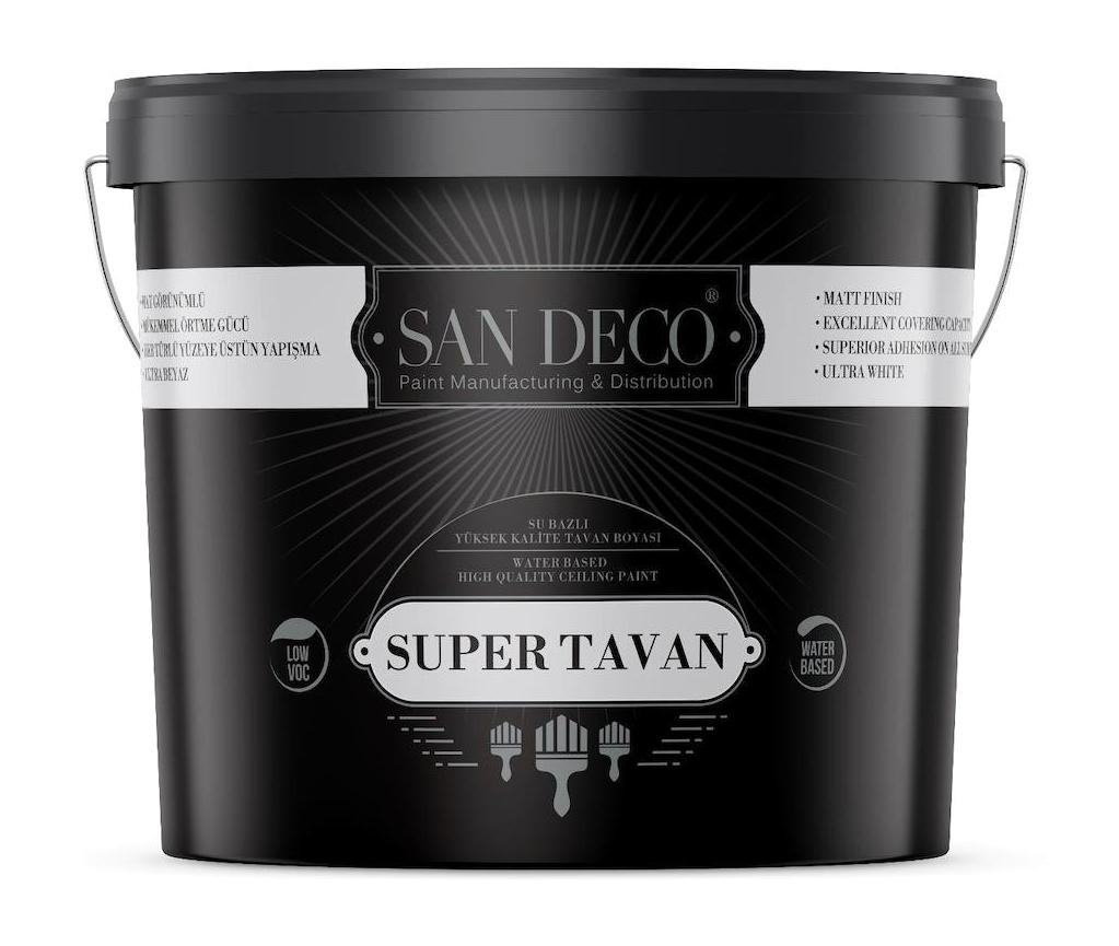 SANDECO Super Su Bazlı Mat İç Cephe Boyası