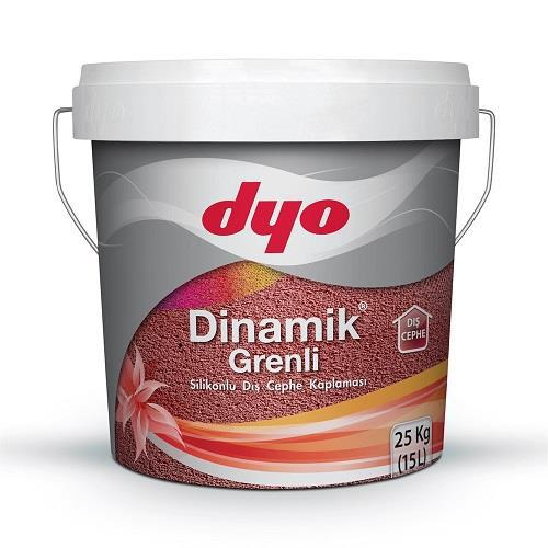 Dyo Dinamik Silikonlu Dış Cephe Boyası 24 kg Buz Beyazı