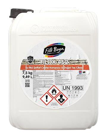 Filli Boya Filox 452 Su Bazlı Dış Cephe Boyası 7.5 kg Beyaz