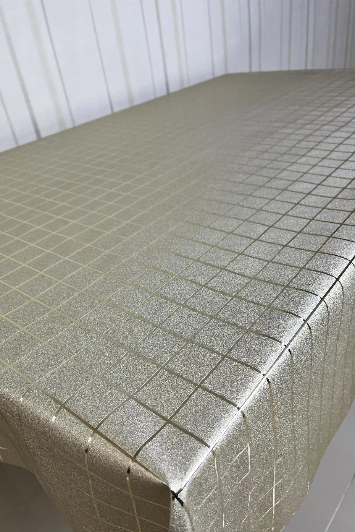 Pimula Home Keten 140 x 220 cm Dertsiz Dikdörtgen Masa Örtüsü Gold