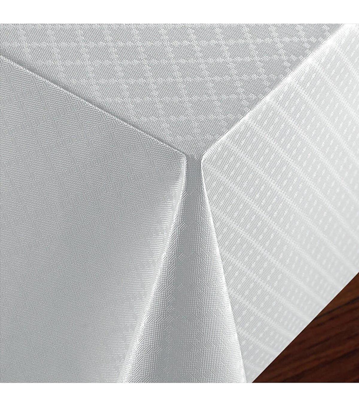 Fantastik PVC 140 x 140 cm Kare Masa Örtüsü Gri