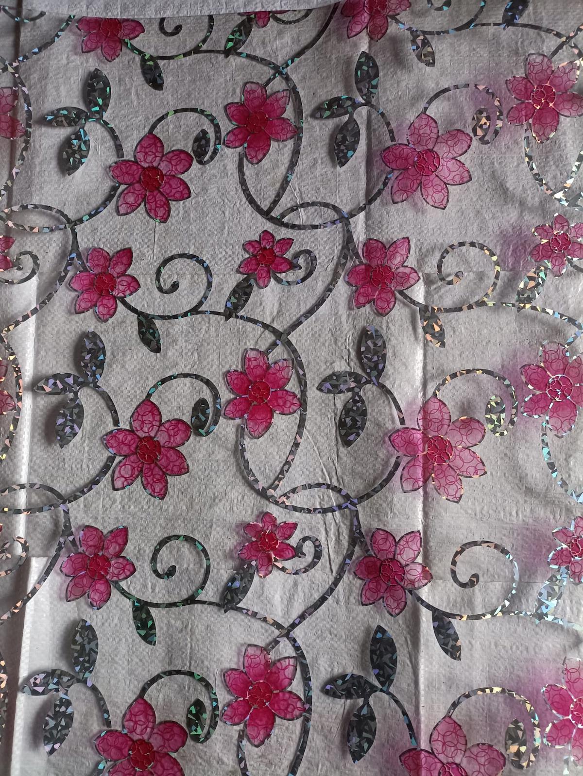 Polset PVC 70 x 100 cm Şeffaf Masa Örtüsü Pembe