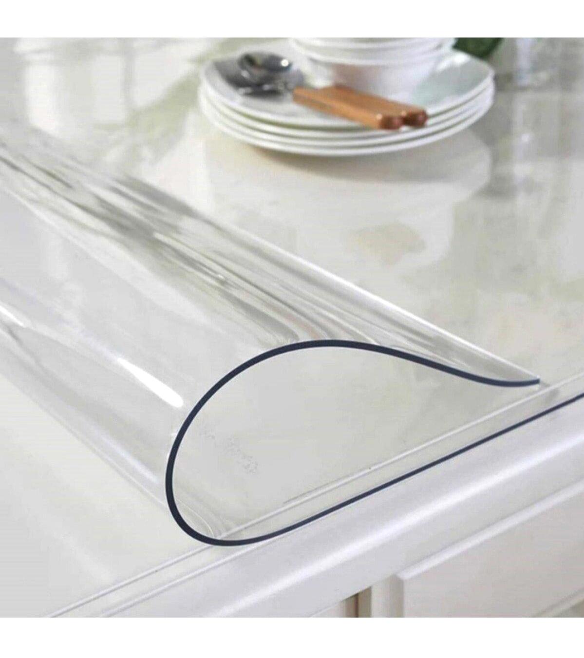 Polset PVC 80 x 180 cm Dikdörtgen Şeffaf Masa Örtüsü