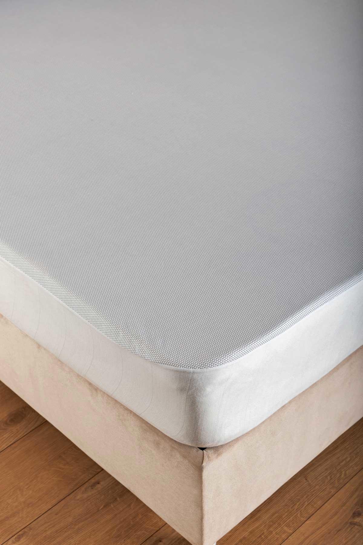 Depomaxx Fitted Pamuk-Polyester Lastikli 160 x 200 cm Tek Kişilik Alez