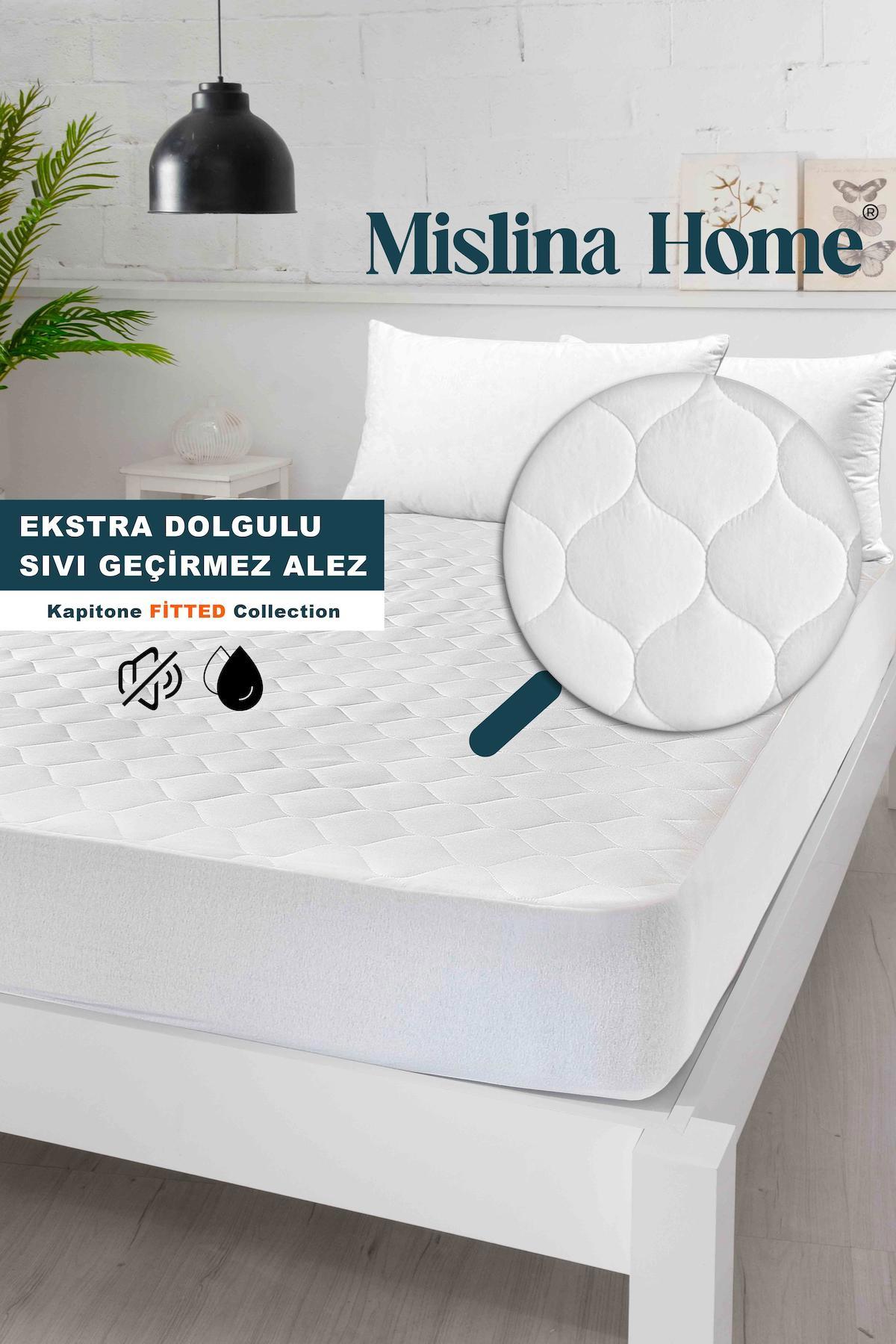 Mislina Home Pamuk Lastikli 190 x 200 cm Alez