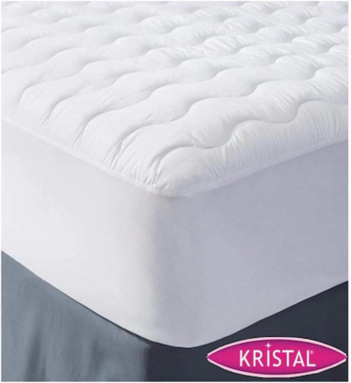 Kristal Pamuk-Polyester Lastikli 160 x 200 cm Alez