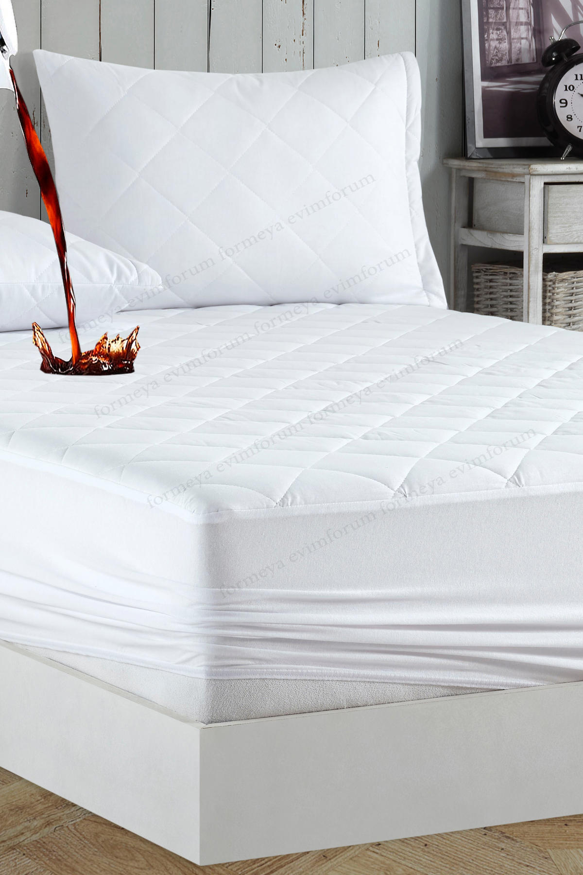 Formeya Polyester Lastikli 140 x 200 cm Alez