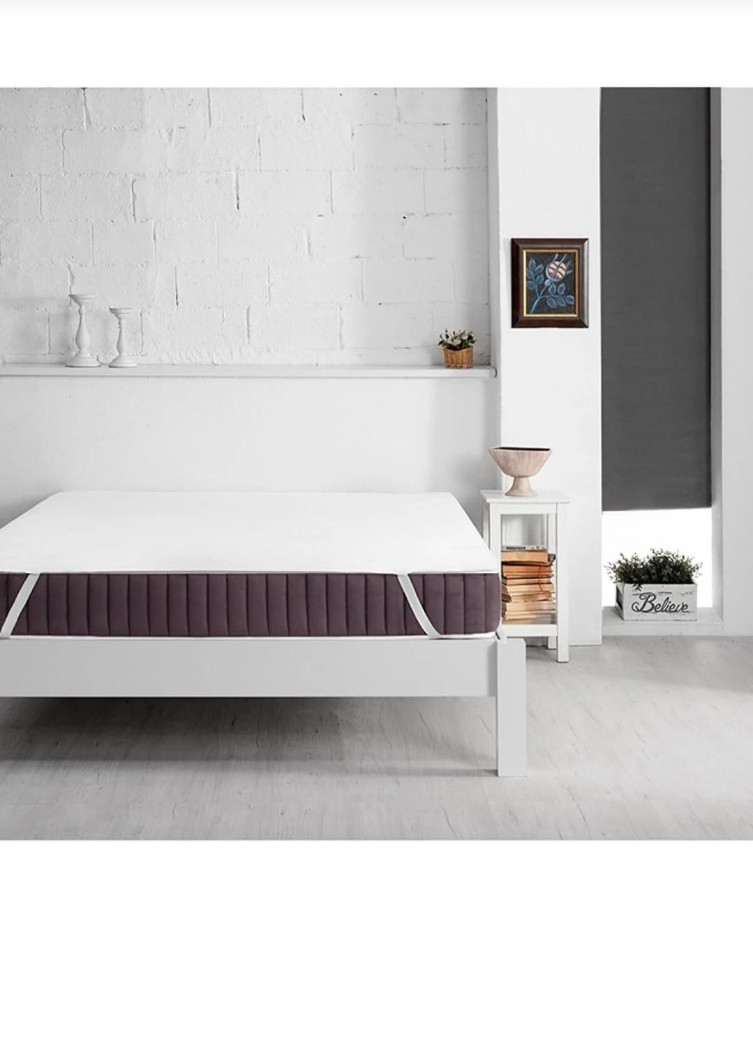 Ay Home Micro Fit Pamuk Lastikli 90 x 190 cm Çift Kişilik Alez