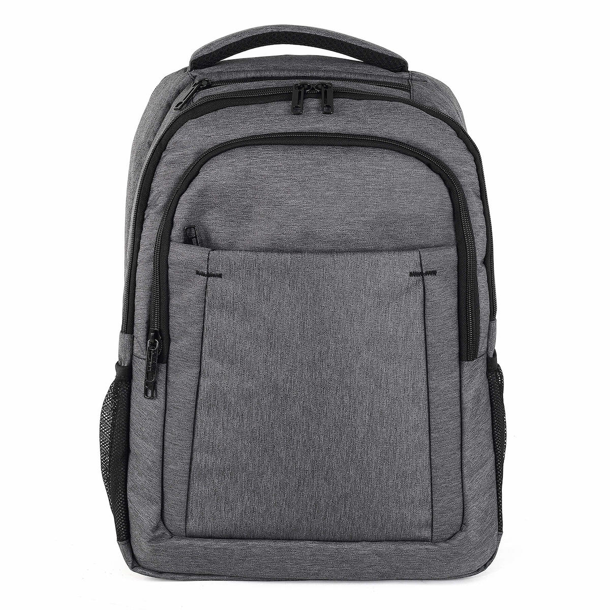 Özgür 18 inç Kumaş Su Geçirmez Laptop Sırt Çantası Füme