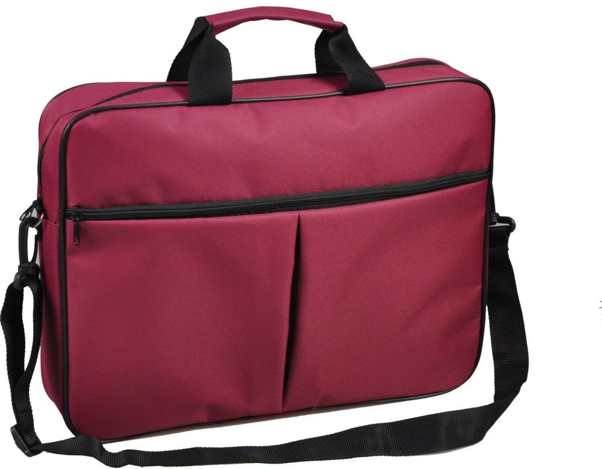Classone 15.6 inç Kumaş Laptop El Çantası Bordo