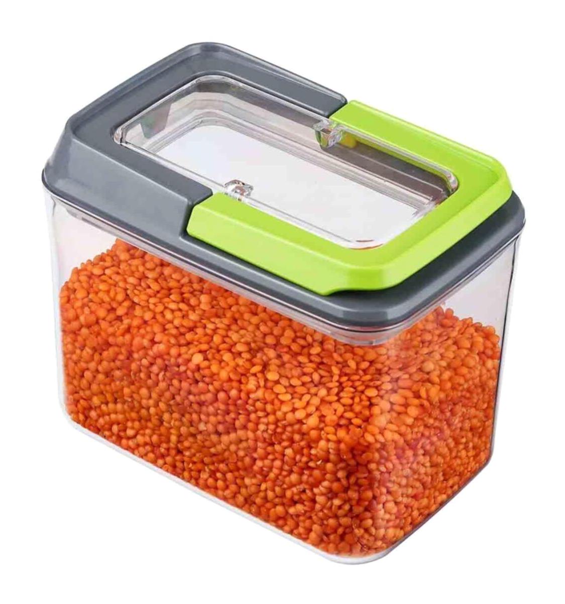 Leggno 2 Parça Dikdörtgen Plastik Saklama Kabı 1.4 lt