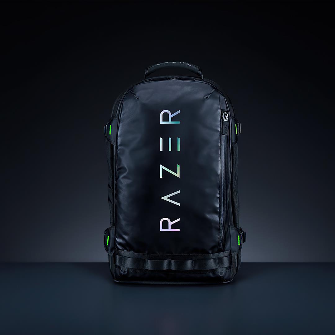 Razer 17.3 inç Kumaş Su Geçirmez Laptop Sırt Çantası Siyah