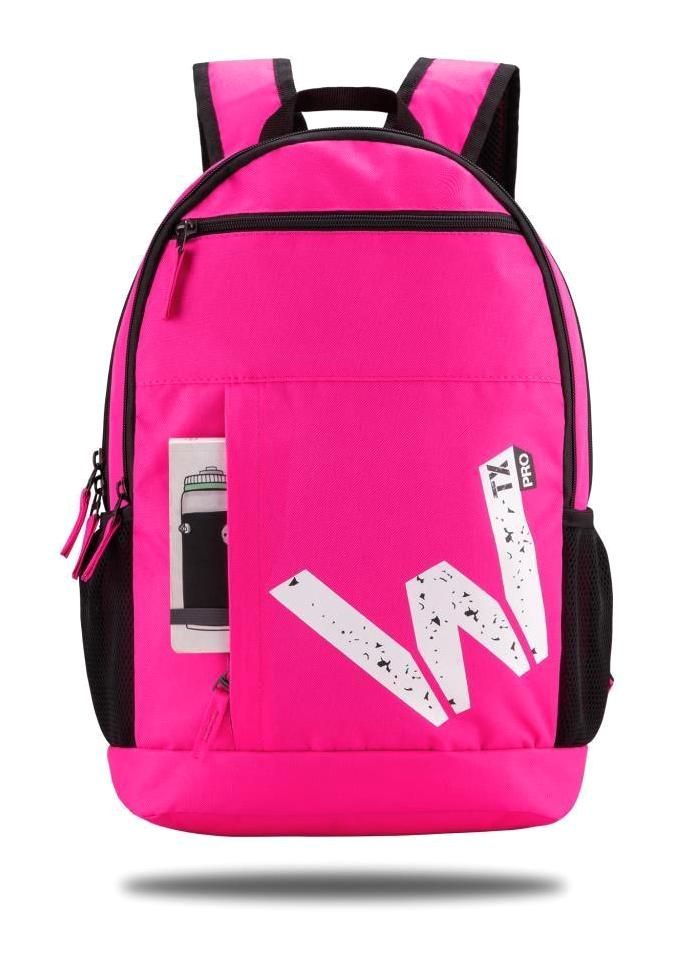 Classone BP-WTX106 Energy 15.6 inç Kumaş Su Geçirmez Laptop Sırt Çantası Pembe