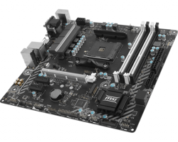 MSI A320M BAZOOKA A320 AM4 Soket DDR4 2667 Mhz Micro ATX Masaüstü Bilgisayar AMD Uyumlu Anakart