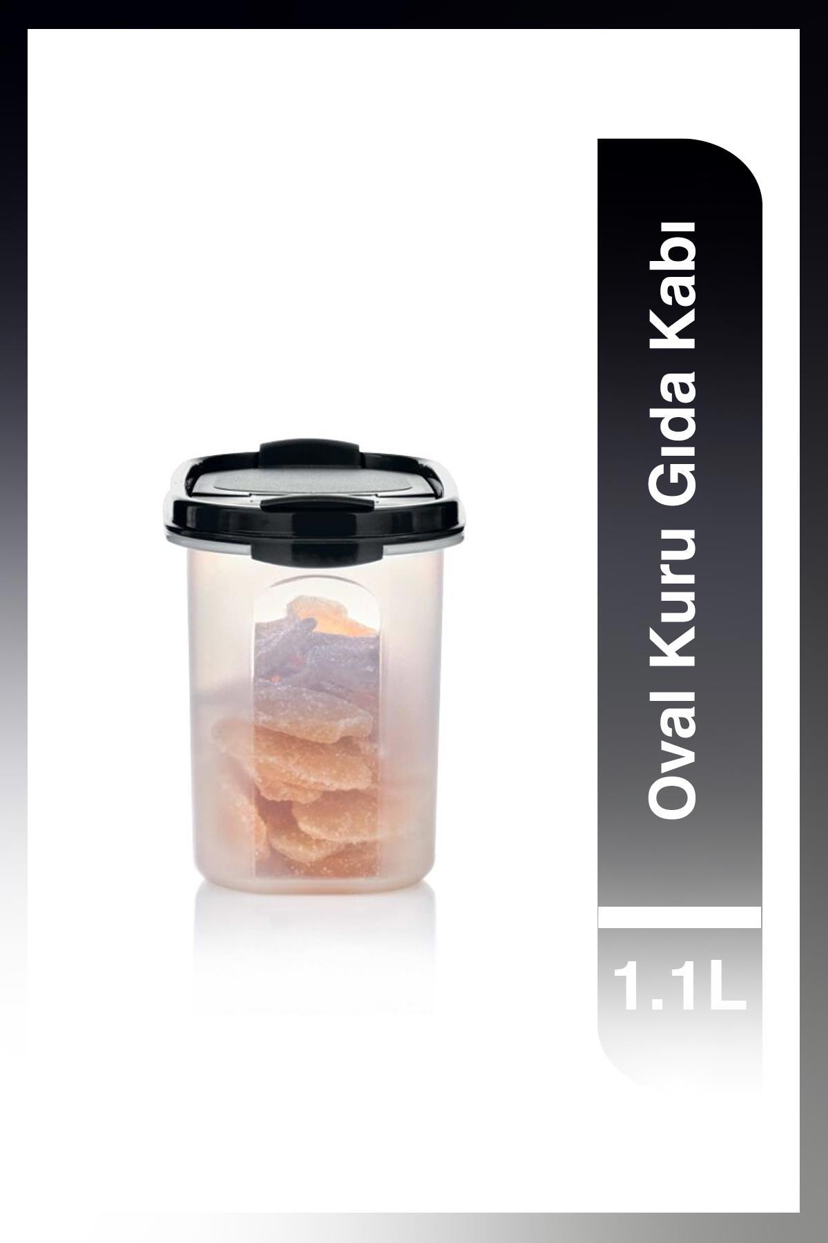 Tupperware 2 Parça Oval Plastik Saklama Kabı 1.1 lt
