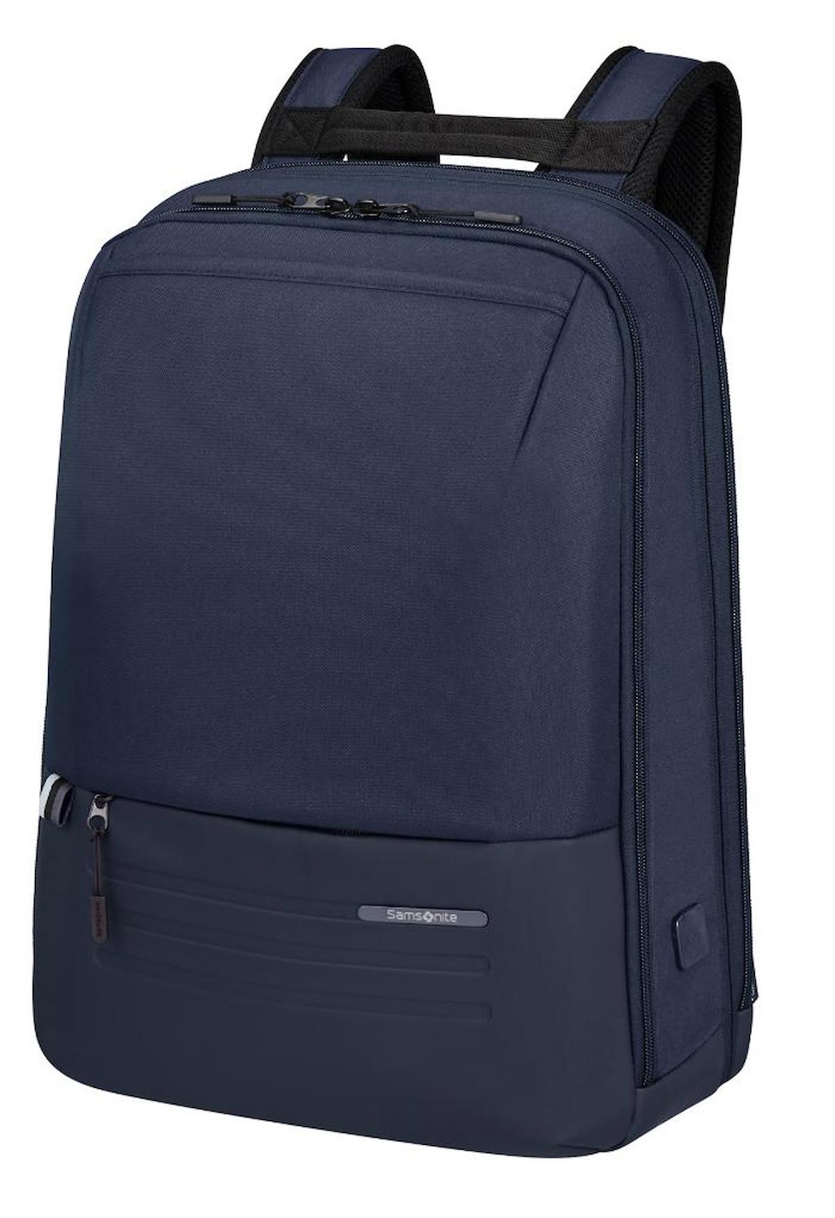 Samsonite KH8 17.3 inç Tekstil Su Geçirmez Laptop Sırt Çantası Mavi