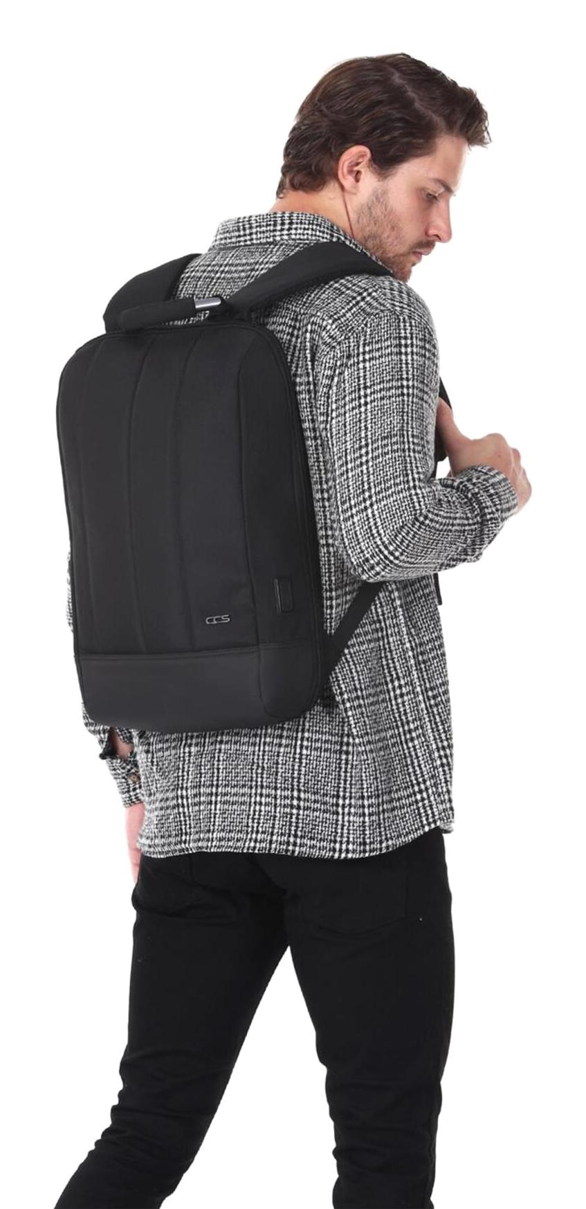 Ççs 51358 Laptop Sırt Çantası Siyah
