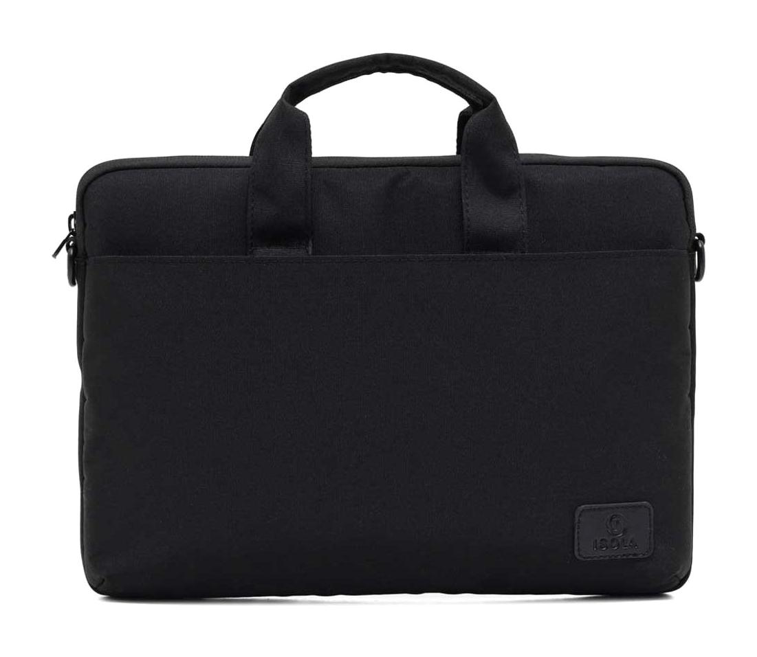 Isola Harper 13 inç Tekstil Su Geçirmez Laptop Postacı Çantası Siyah