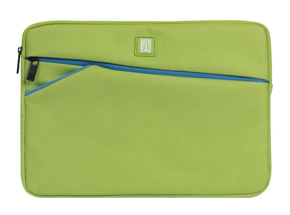 Minbag 15 inç Suni Deri Laptop El Çantası Yeşil