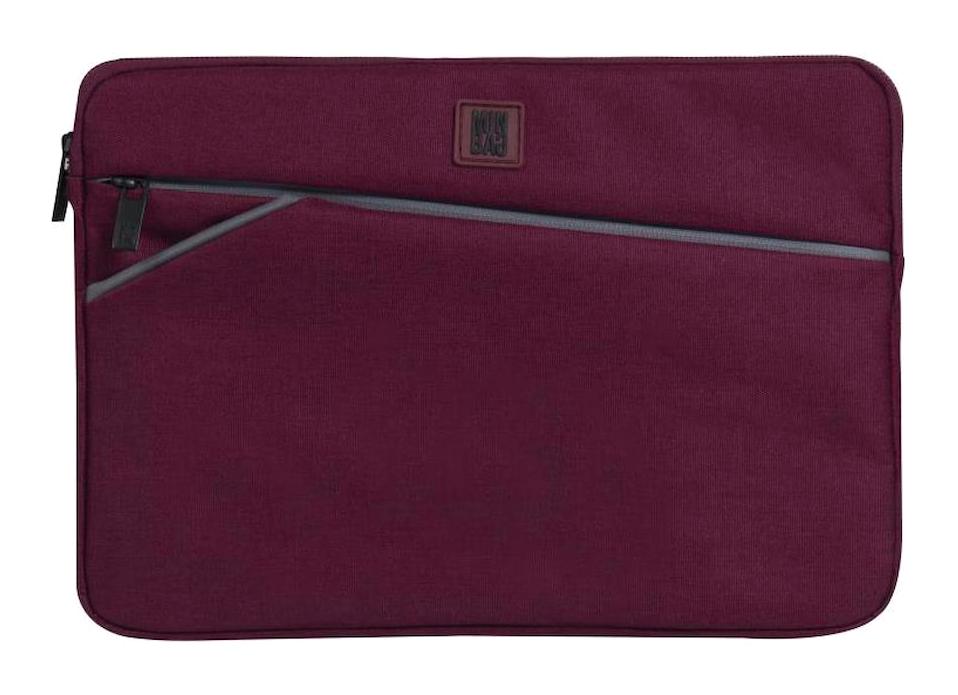 Minbag 15 inç Suni Deri Laptop El Çantası Bordo