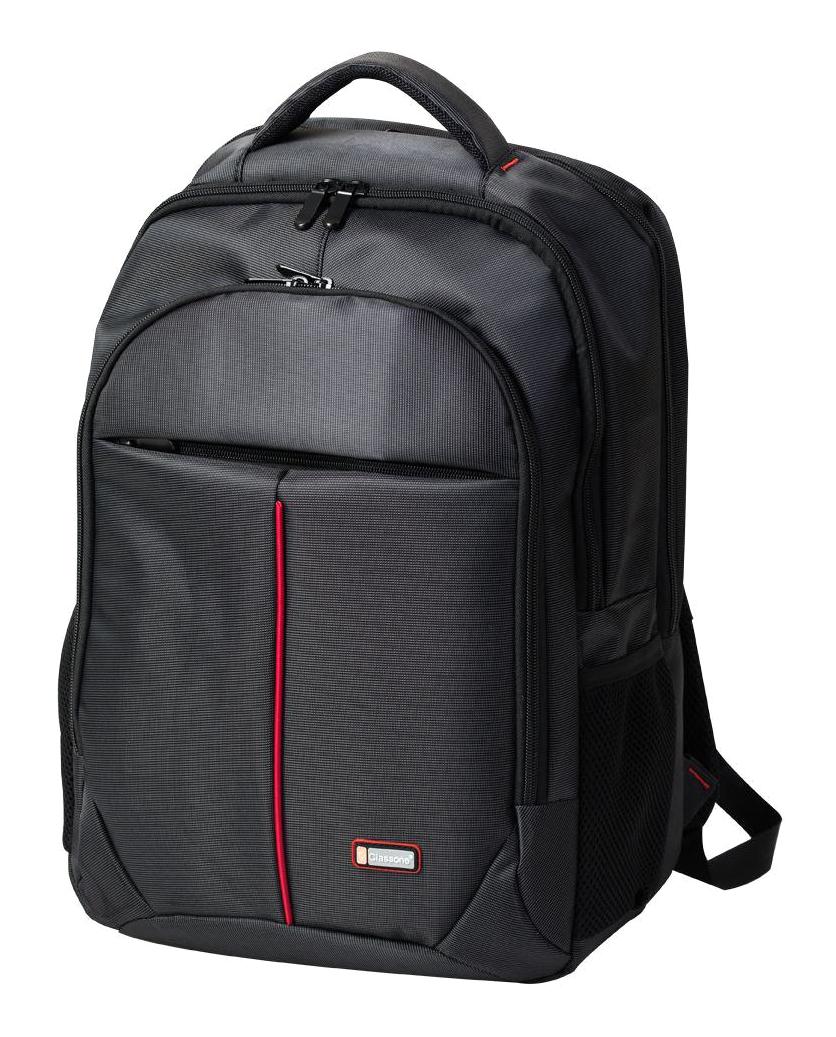 Classone 17 inç Kumaş Laptop Sırt Çantası Siyah