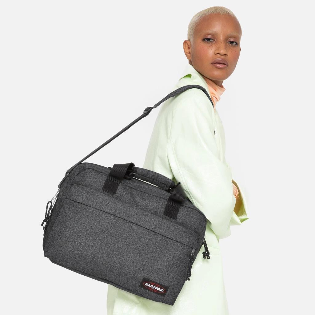 Eastpak Bartech 15 inç Kumaş Laptop Postacı Çantası Siyah