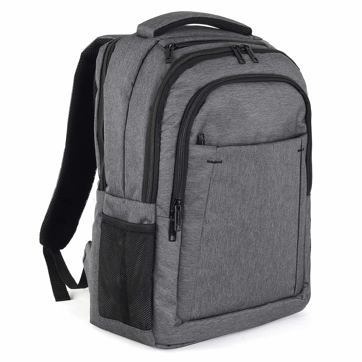 Özgür 16 inç Kumaş Su Geçirmez Laptop Sırt Çantası Füme
