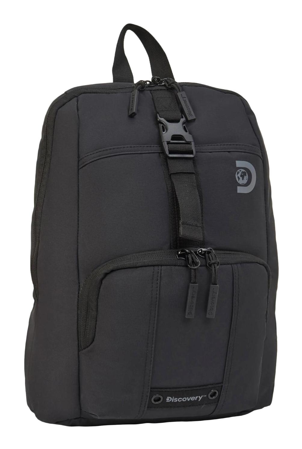 Discovery 13.3 inç Kumaş Su Geçirmez Laptop Sırt Çantası Siyah