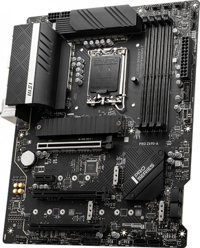 MSI Z690-A Z690 LGA 1700 Soket DDR4 6400 Mhz PCIe 4.0 Overclock Mining ATX Masaüstü Bilgisayar Intel Uyumlu Anakart