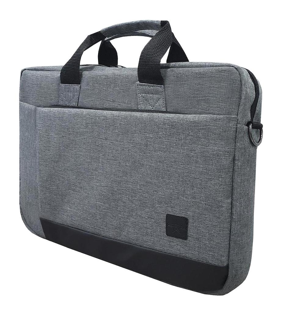 Gbmotion 17.3 inç Kumaş Su Geçirmez Laptop El Çantası Gri