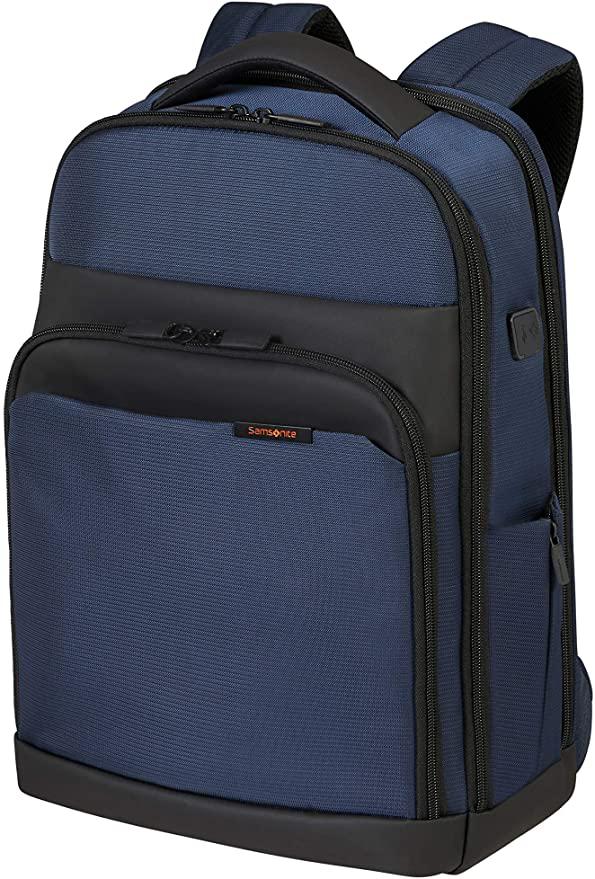 Samsonite Mysight 14.1 inç Tekstil Su Geçirmez Laptop Sırt Çantası Mavi