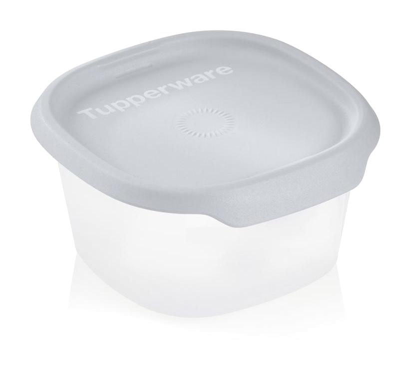 Tupperware 1 Parça Kare Plastik Saklama Kabı 370 ml