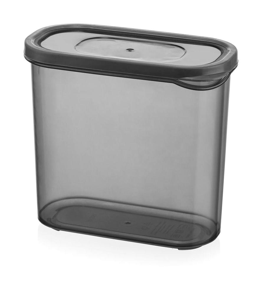 Homprime 1 Parça Dikdörtgen Plastik Saklama Kabı 1.5 lt