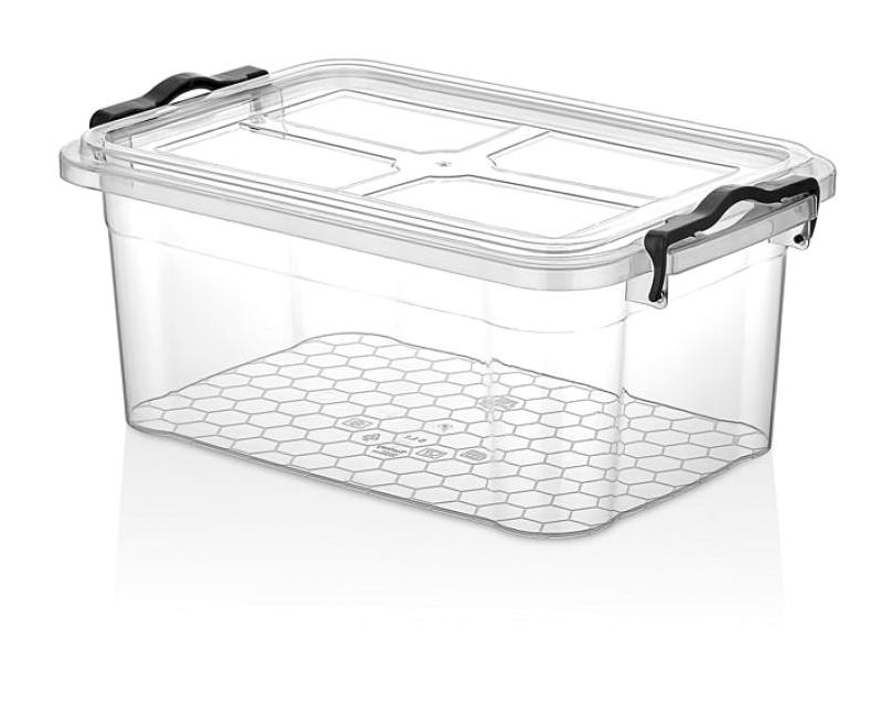 Ünsal Showroom 2 Parça Dikdörtgen Plastik Saklama Kabı 7.5 lt