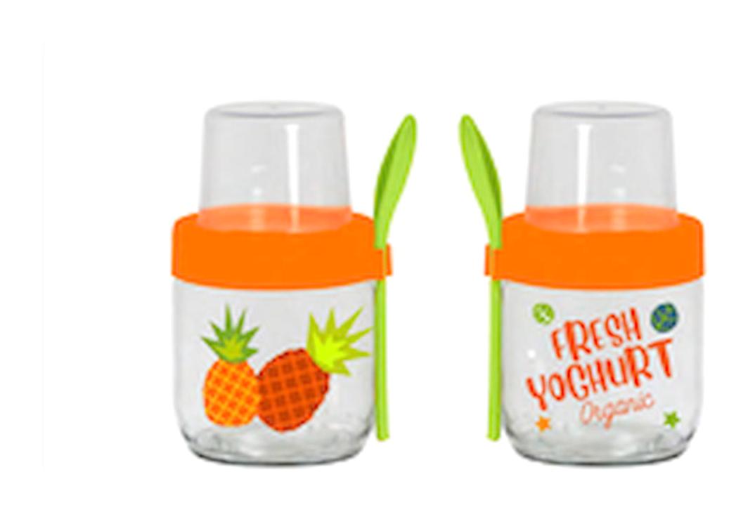 Herevin 2 Parça Yuvarlak Plastik Saklama Kabı