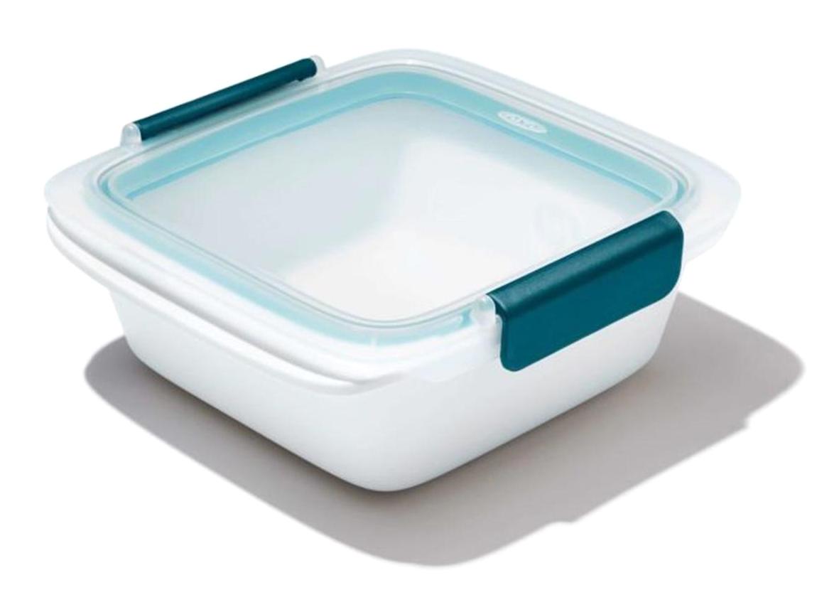 Oxo 2 Parça Kare Plastik Saklama Kabı 1 lt