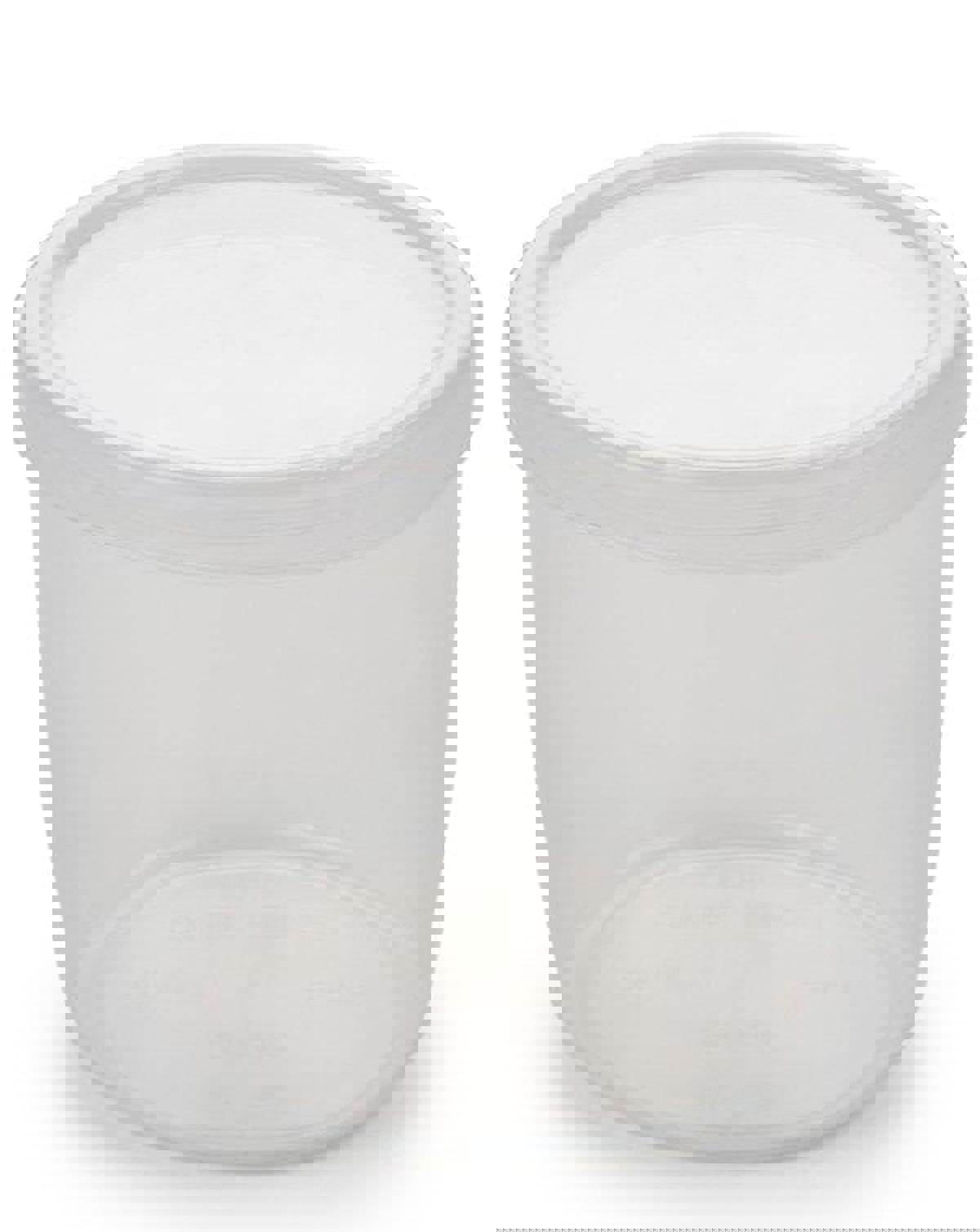 Bora 2 Parça Yuvarlak Plastik Saklama Kabı 740 ml