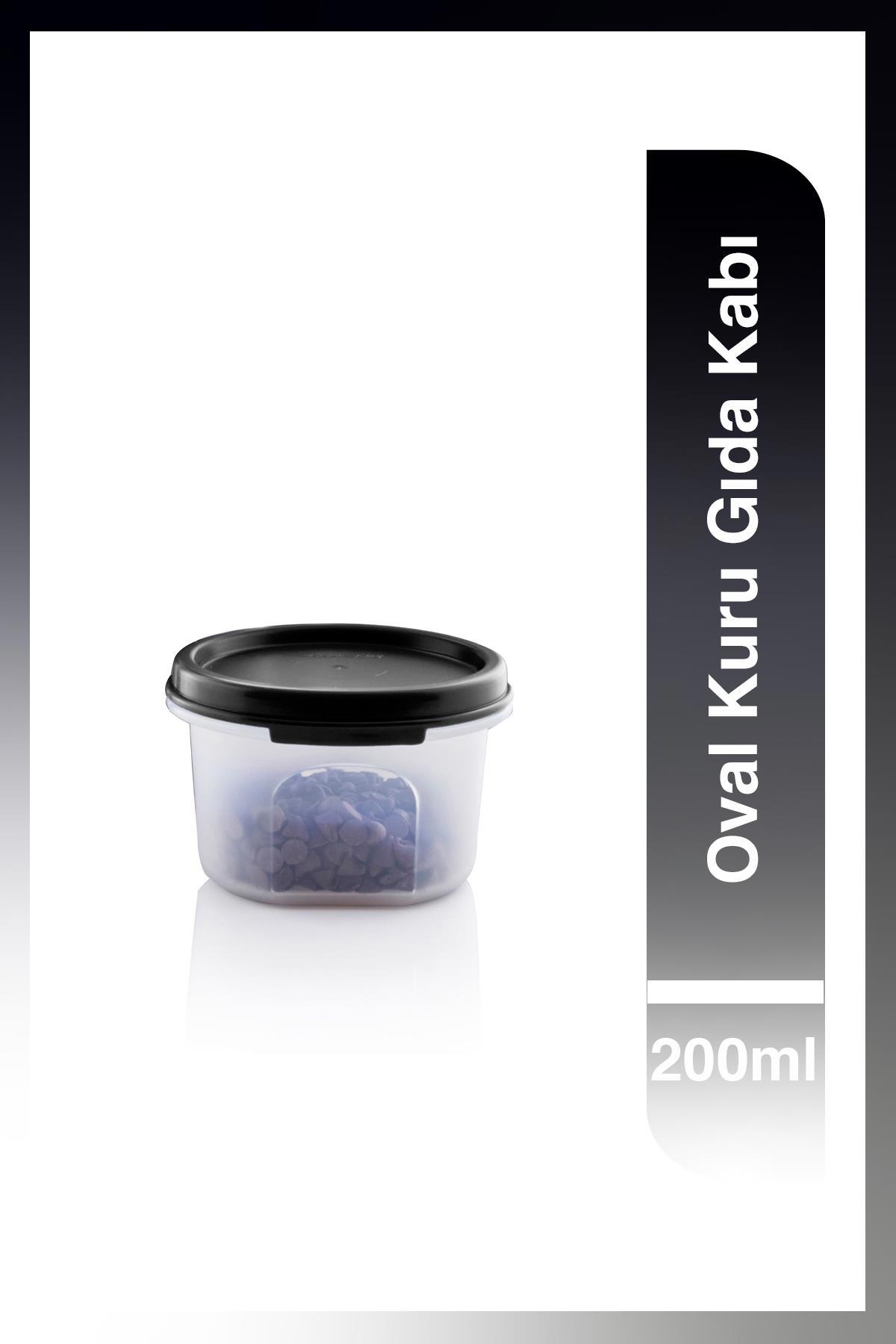 Tupperware 2 Parça Oval Plastik Saklama Kabı 200 ml